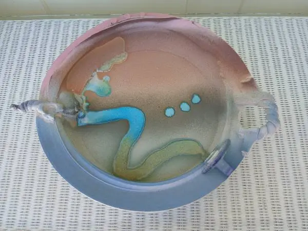 Douglas Adams Studio Art Pottery wall plate/ wall charger / hanging