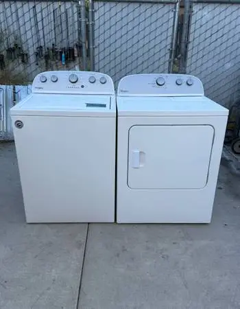 Whirlpool Washer&Dryer with Warranty
