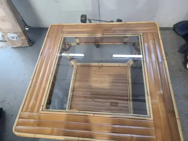 Bamboo Square Coffee Table