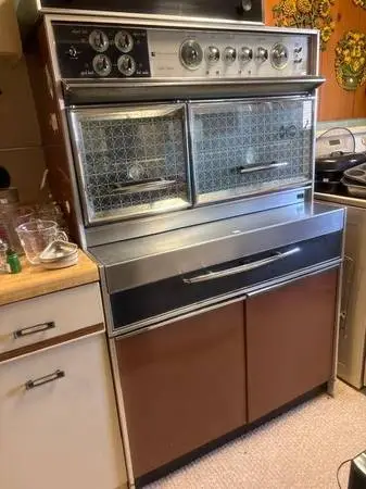 Vintage Frigidaire Custom Imperial Double Oven Range Mid-Century Stove