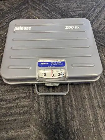 Pelouze Heavy Duty Utility Scale up to 250lbs