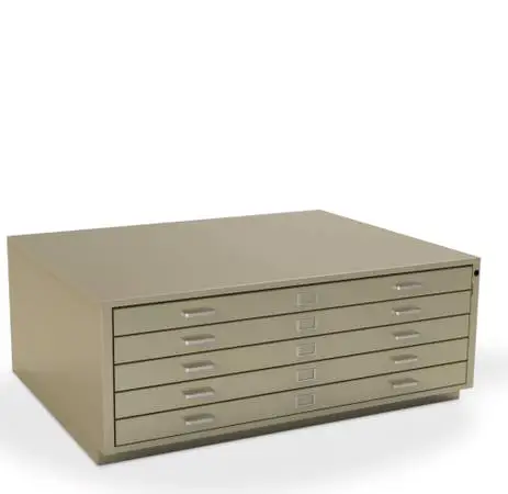 Five Drawer Flat File Cabinet ***DELIVERY AVAILABLE***