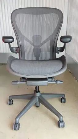 Herman Miller Aeron Remastered Office Chair Size C Fully Loaded
