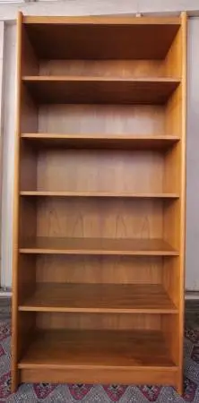 Denka Mobler Brand Teak Wood MCM-Style Storage & Display Cabinet