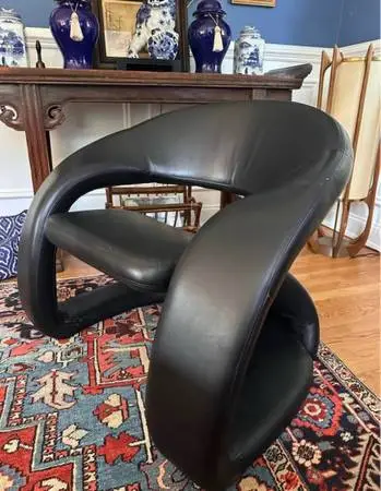 Vintage Jaymar Cantilever Tongue Chair