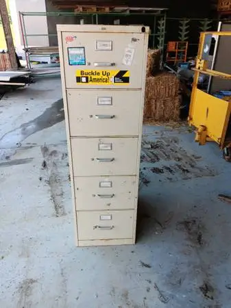 Good tall file cabinet