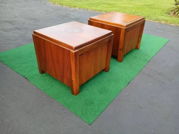 Mid Century Walnut End Tables by Lane $60 each must take both