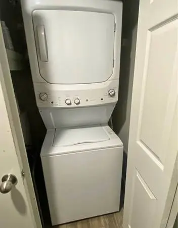 GE stackable washer and dryer delivery is available