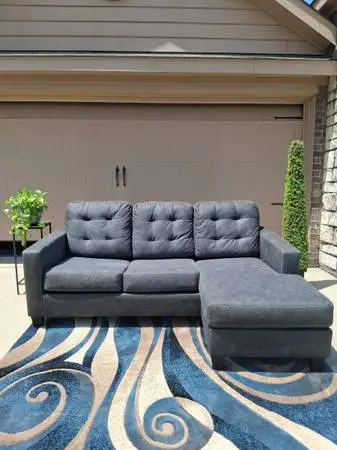 Ashley Sleeper Sectional Couch- Free Delivery