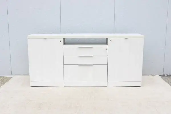 Modern Knoll Reff Profiles Classic Credenza, Sideboard in Whitened Ash
