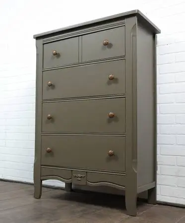 Beautiful refinished vintage antique dresser