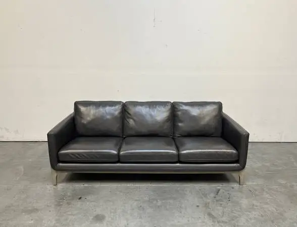 Macy’s Leather Sofa