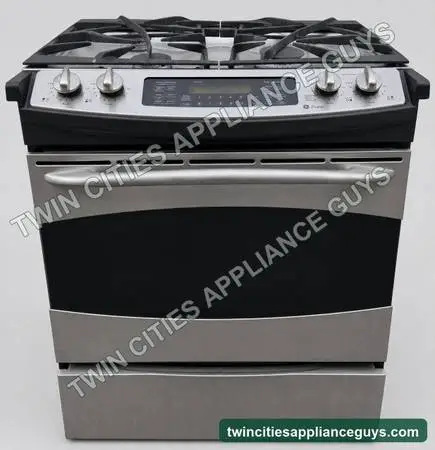 GE Profile 30-Inch Dual-Fuel Slide-In Range - Stainless - $325
