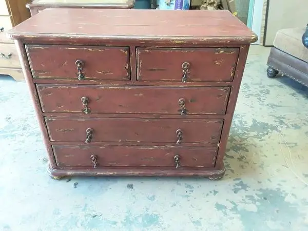 Five-Drawer Solid Wood Dresser