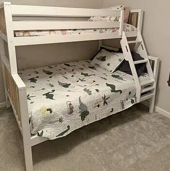 ••••Twin - Full Bunk Bed with Mattress ••••