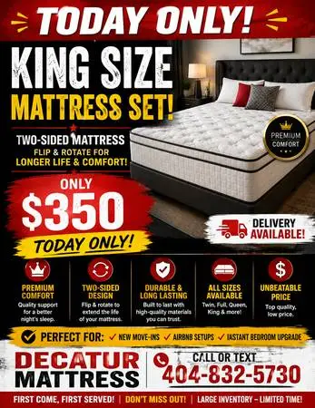 King Mattress set