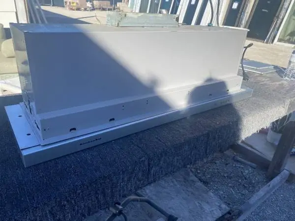 SS KitchenAid Slide-Out Ventilation Hood Model #KWVU265YBA Used