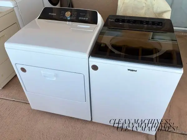 Whirlpool Washer and Electric Dryer 90 Day Warranty Some Delivery