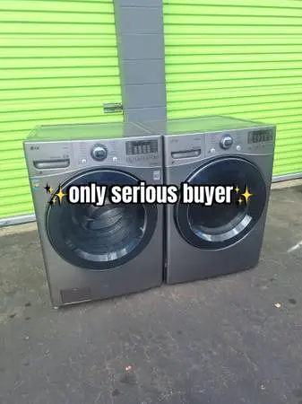 Lg washer and gas dryer