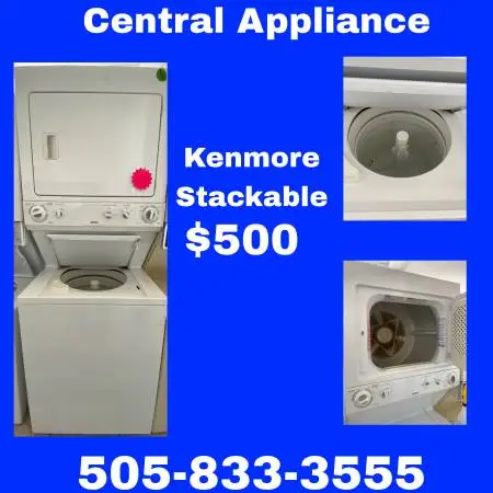 Kenmore Stackable Washer Dryer