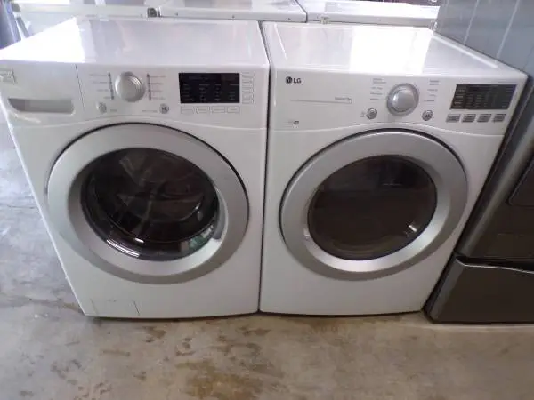 LG FRONT LOAD WASHER&DRYER/ stackable