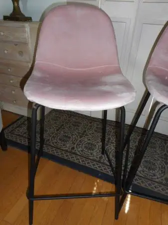 TWO NEW BAR CHAIRS
