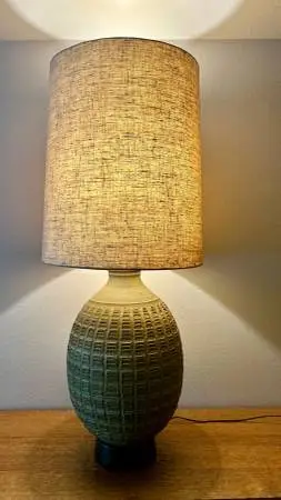 Massive Bob Kinzie Lamp Mid Century Modern Modern Ceramic Lighting