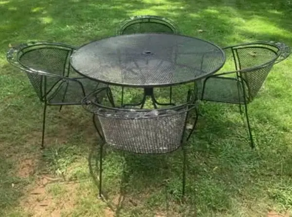 Misc Sturdy Patio Table with Chairs Nice variety.....