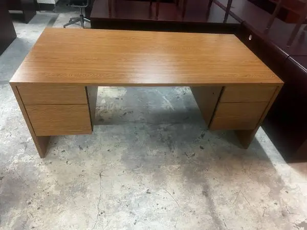OFFICE DESK DOUBLE PEDAL DESK