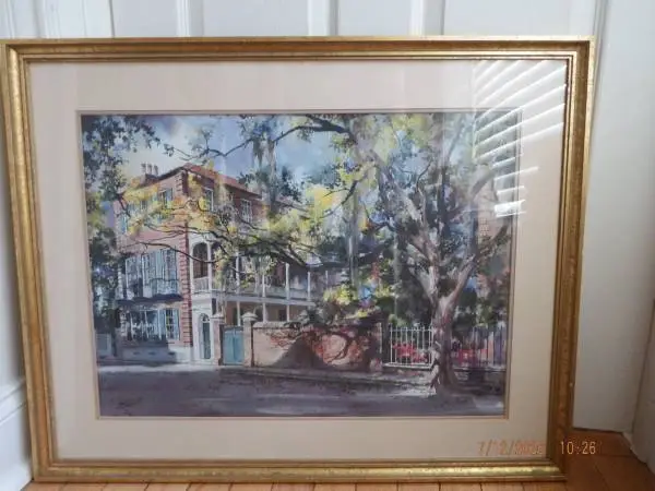 Virginia Fouche Bolton Print-Meeting Street Manison #148/2000