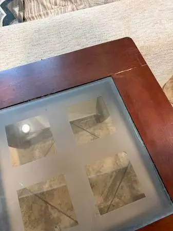 Wooden end tables