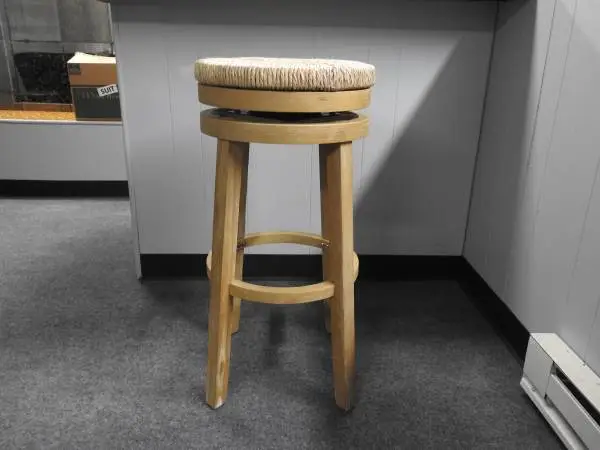 Maya Natural Backless Bar Stool