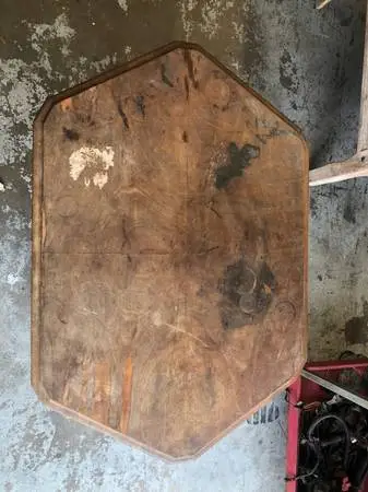 6 sided Atwood Kent radio Table