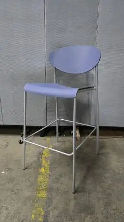 **CLEARANCE** Pre-Owned Izzy Smile Bar Height Stools - SEE DESCRIPTION