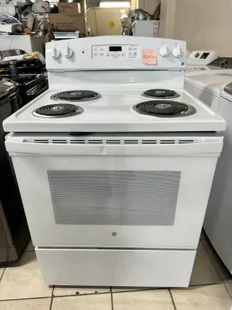 GE JB256DM5WW Coil-Burners Electric range stove BRAND NEW!!