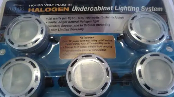 New Under Cabinet Lighting system