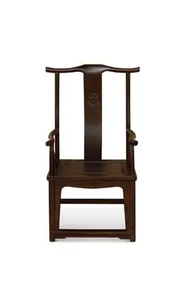 Rare vintage Chinese Ming style Chair oriental CHINESE EMPEROR CHAIR Dark Espres
