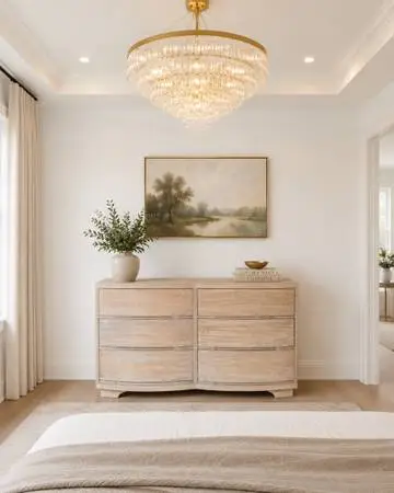 White oak, solid wood dresser