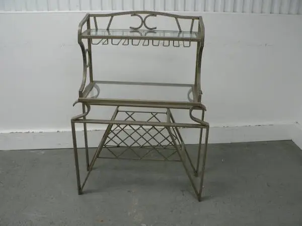 Metal Wine Rack / Bar , 49t x 36w