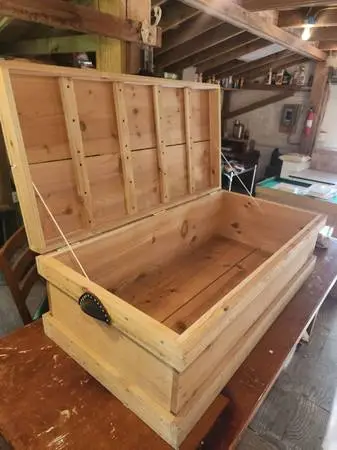 Handmade Cedar Chest - coffee table