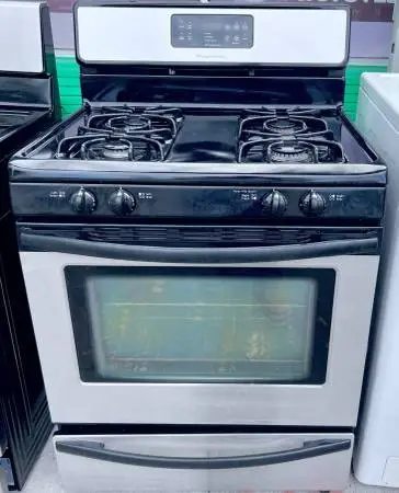 Frigidaire  FGF366ECB 30 Inch Gas Range Self Clean Oven Stainless **4