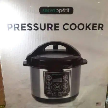 Servappetit 4 Liter Electric Pressure Cooker