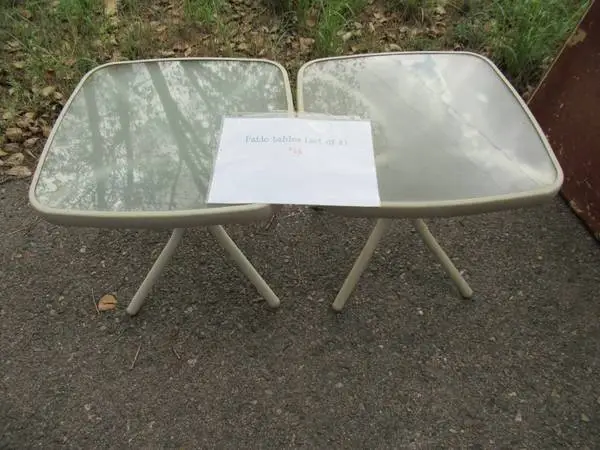 Patio Side Tables (2)