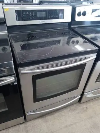 ★Samsung stainless steel induction glass-top stove