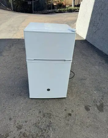 2 door mini fridge refrigerator with freezer (free local delivery)