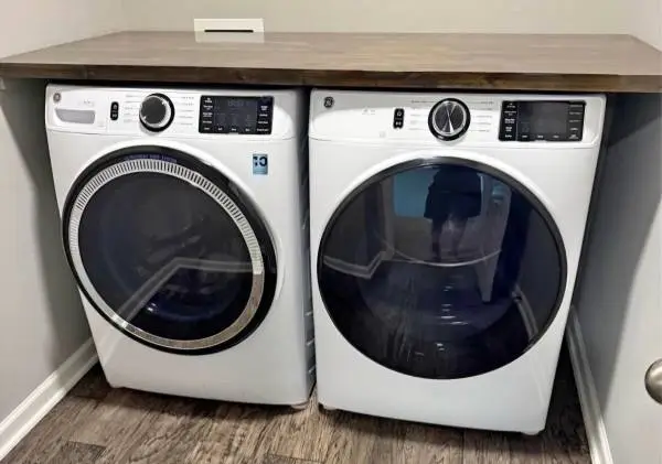 Washer and dryer-1.5 years old Free delivery & install GREAT condition