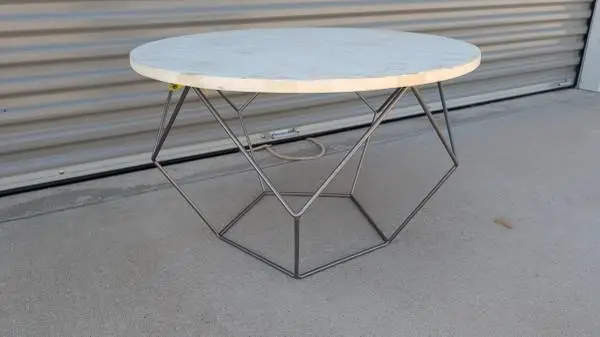 West Elm Round Coffee Table