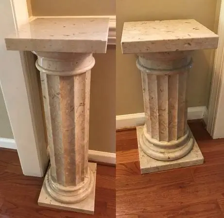 Two Marble Stands