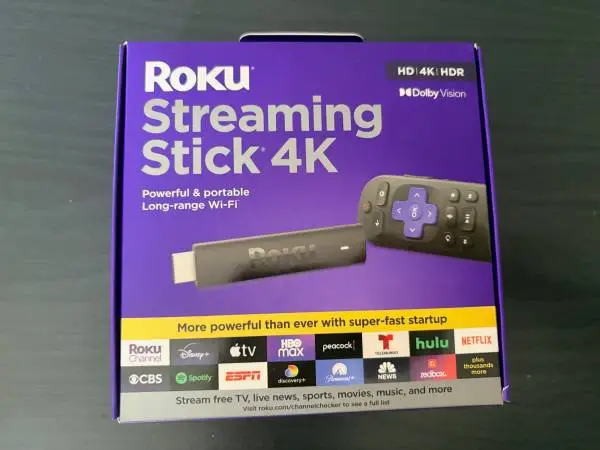 Roku streaming stick 4K-3820R2-New Sealed