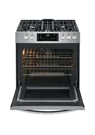 Frigidaire 30-in 4 Burners 5-cu ft Freestanding Natural Gas Range